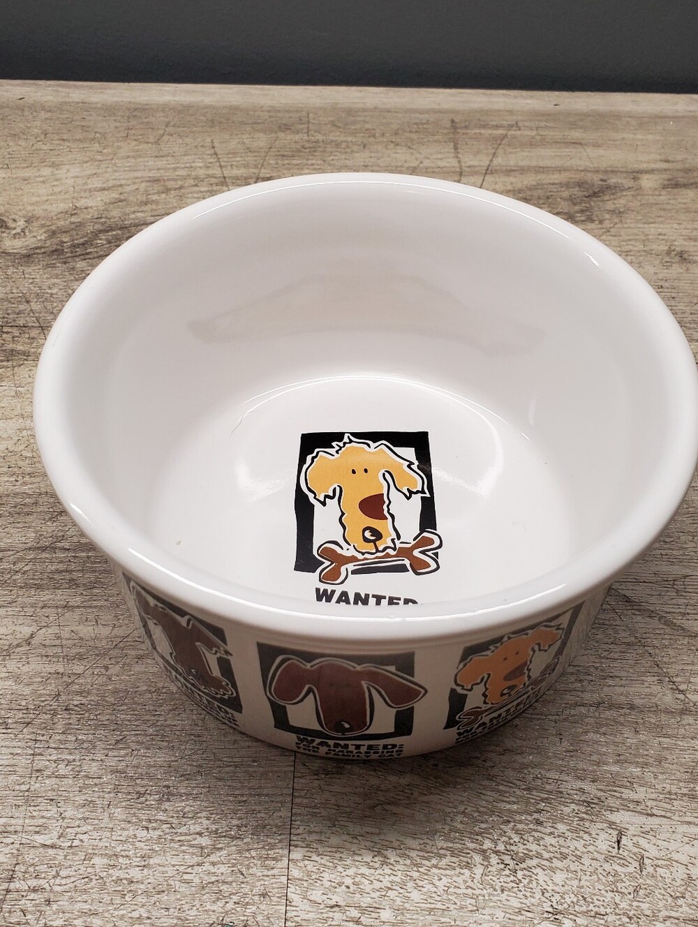 Signature "Mug Shot" dog bowl
